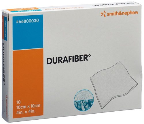 SMITH & NEPHEW, DURAFIBER Wundauflage, 10x10cm, steril (10 Stk)