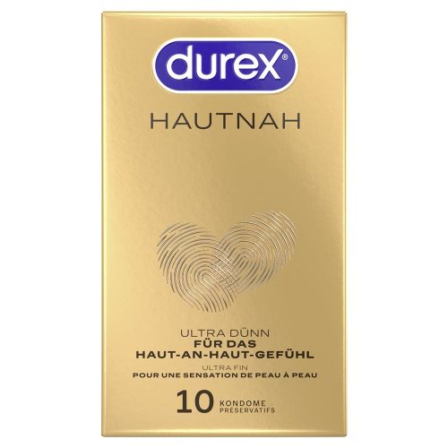 Durex, Durex - Kondome Hautnah Classic Ultra Dünn - Naturkautschuklatex - 10 Stk