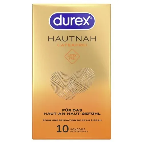 Durex, Durex Hautnah Latexfrei für das Haut-an-Haut-Gefühl 10 Stk, 10 Stück - Amorana