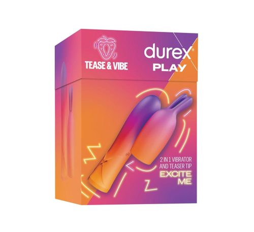 Durex, Durex Play Tease & Vibe 2in1 Vibrator mit Teaser-Spitze (1 Stk)