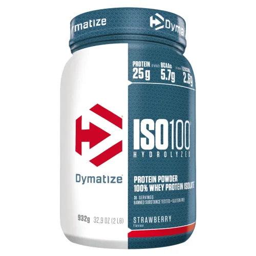 DYMATIZE, Dymatize Iso 100 Strawberry (932g)