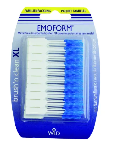 Emoform, EMOFORM Brush'n Clean XL Familienpackung (80 Stk)