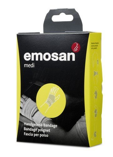 emosan, Emosan medi Handgelenk Bandage S/M, Umfang Handgelenk 15-20cm (1 Stk)