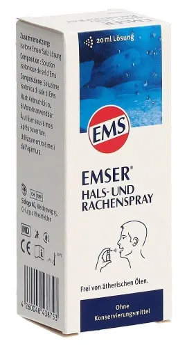 Emser, EMSER Hals- und Rachenspray Fl 20 ml