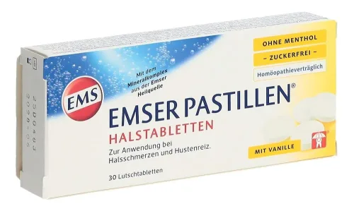 Emser, EMSER Pastillen zuckerfrei ohne Menthol 30 Stk