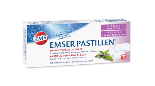 Emser, EMSER Pastillen zuckerfrei mit Salbei 30 Stk