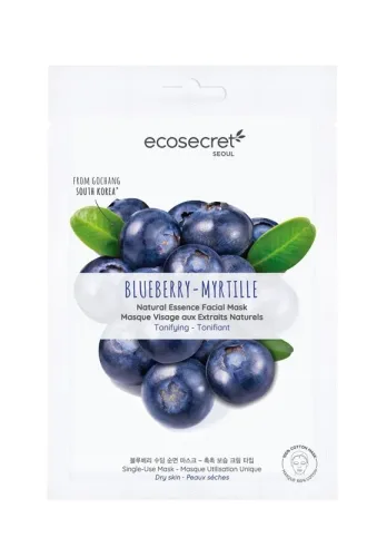 ecosecret, Ecosecret Gesichtsmaske belebend Heidelbeere (20ml)