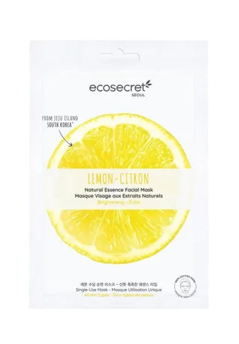 ecosecret, Ecosecret Gesichtsmaske strahlend Zitrone (20ml)