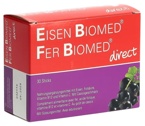 Biomed, EISEN BIOMED direct Gran Sticks 30 Stk
