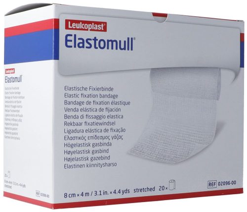 Elastomull, Elastomull elastische Fixierbinden in Polypropylen, 4x8cm (20 Stk)