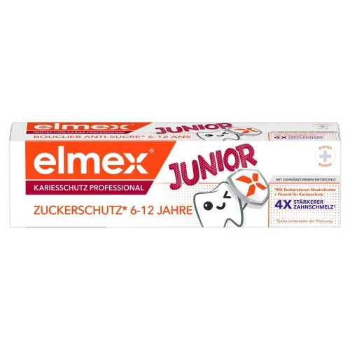 Elmex, Elmex - Kariesschutz Professional Junior Zahnpasta, 75 ml