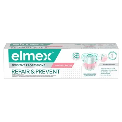 Elmex, Elmex Sensitive Repair & Prevent Zahnpasta Sofortiger & langanhaltender Schutz