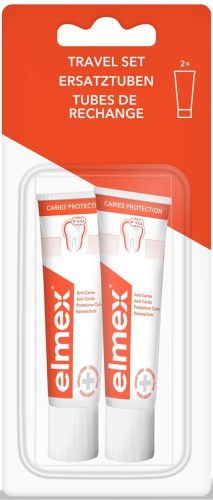Elmex, Elmex Travel Set Refill Zahnpasta (2x12ml)
