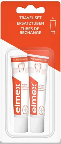 Elmex, Elmex Travel Set Refill Zahnpasta (2x12ml)