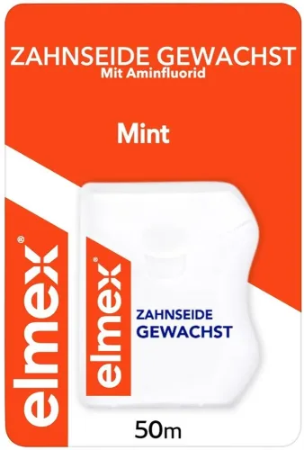 Elmex, Elmex Zahnseide Mint gewachst (50m)