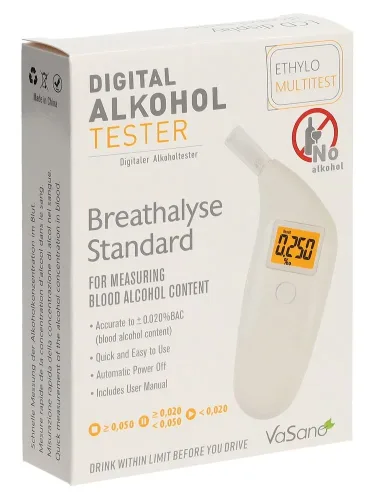 Vasano, VaSano ETHYLO Alkohol-Test elektronisch Multitest (1 Stk)