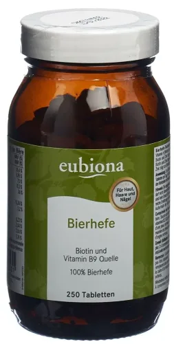 eubiona, eubiona Bierhefe Tabletten (250 Stk)