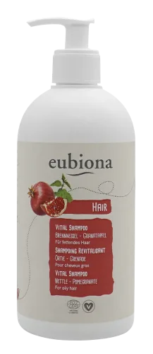 eubiona, eubiona Shampoo Vital Brennessel-Granatapfel (500ml)