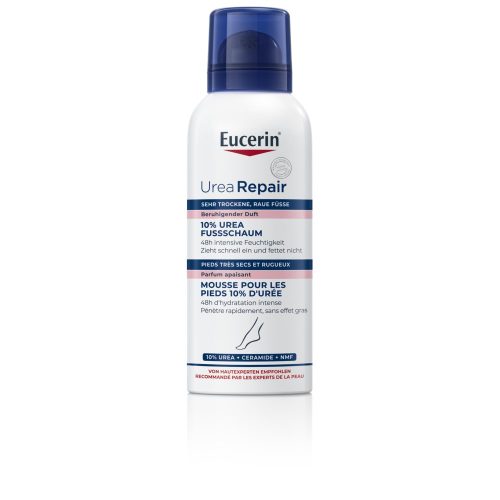 Eucerin, Eucerin - 10% Urea Fussschaum, Urea Repair, 150  ml