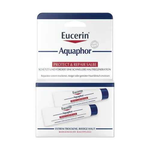 Eucerin, Eucerin - Schutz- & Pflegesalbe, Aquaphor, 2x10 ml