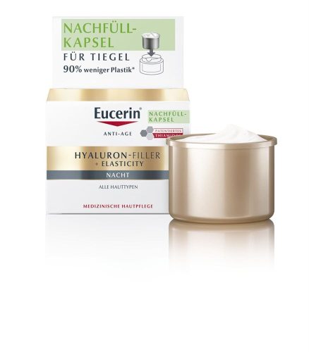 Eucerin, Eucerin - Hyaluron-Filler + Elasticity Nachpflege Nachfüllkapsel, 50 ml