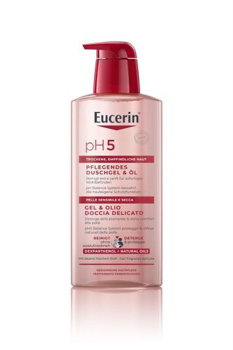 Eucerin, Eucerin - pH5 Pflegendes Duschgel und Öl, 400 ml