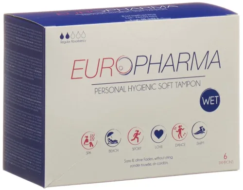 EUROPHARMA, EUROPHARMA Hygienic Tampons (6 Stk)