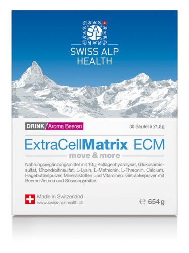Swiss Alp Health, Swiss Alp Health Extra Cell Matrix Drink Gelenke, Beeren (30 Beutel)