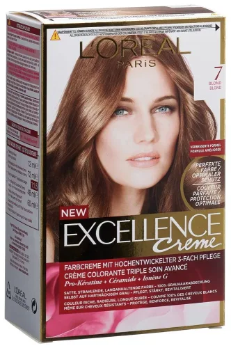 L'Oréal Excellence, EXCELLENCE Creme Triple Prot 7 blond (1 Stk)