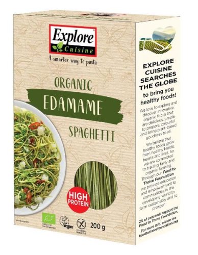 Explore Cuisine, Explore Cuisine Bio Edamame Spaghetti (200g)
