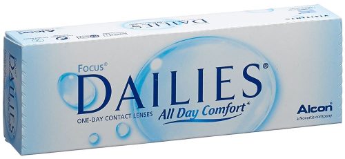 Dailies, Focus DAILIES All Day Comfort, -2.00 Dioptrie, 8.6 Basiskurve, 13.8 Durchmesser (30 Stk)
