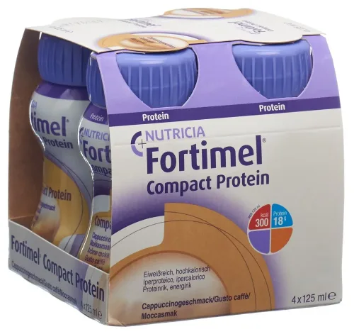 Fortimel, Fortimel Compact Protein Cappuccino (4x125ml)
