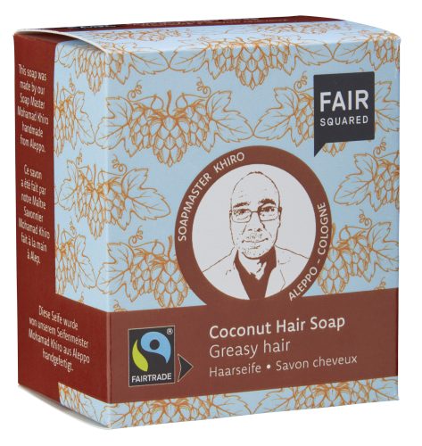 Fair Squared, FAIR SQUARED Coconut Hair Soap (2x80g)