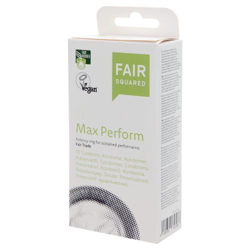 Fair Squared, FAIR SQUARED Kondom Max Perform vegan (10 Stk)