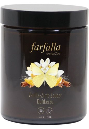 farfalla, Farfalla Aroma-Duftkerze Vanilla-Zimt-Zauber (1 Stk)