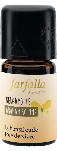farfalla, farfalla Lebensfreude, Bergamotte, Lebensfreude Aromamischung, 5ml