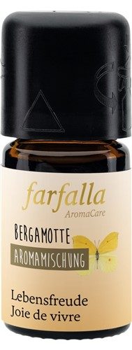 farfalla, farfalla Lebensfreude, Bergamotte, Lebensfreude Aromamischung, 5ml