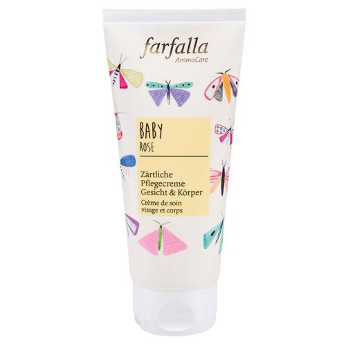 farfalla, farfalla - Baby,Rose,ZärtlichePflegecremeGesicht&Körper, 100  ml