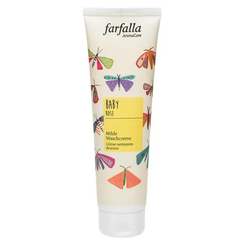 farfalla, Farfalla Baby Milde Waschcreme Rose (145ml)