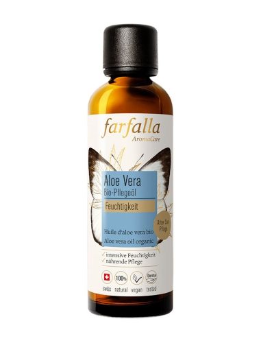 farfalla, farfalla Aloe Vera Bio-Pflegeöl 75ml Feuchtigkeit