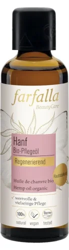 farfalla, Farfalla Hanf regenerierend Bio-Pflegeöl (75ml)