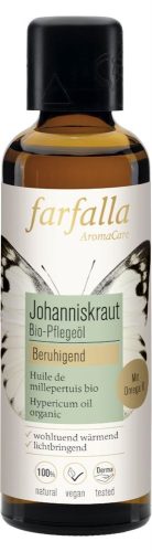 farfalla, farfalla - Johanniskraut,Bio-Pflegeöl,beruhigend, 75 ml