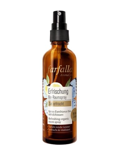 farfalla, FARFALLA Bio-Raumspray sei erfrischt Zitrone 75 ml