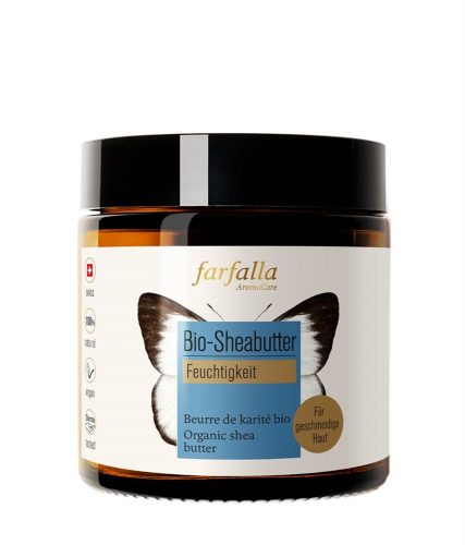 farfalla, farfalla - Shea,Bio-Sheabutter,Feuchtigkeit, 100  ml