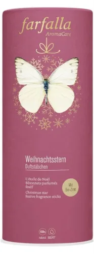 farfalla, Farfalla Duftstäbchen Weihnachtsstern Aroma Ambiance (150ml)