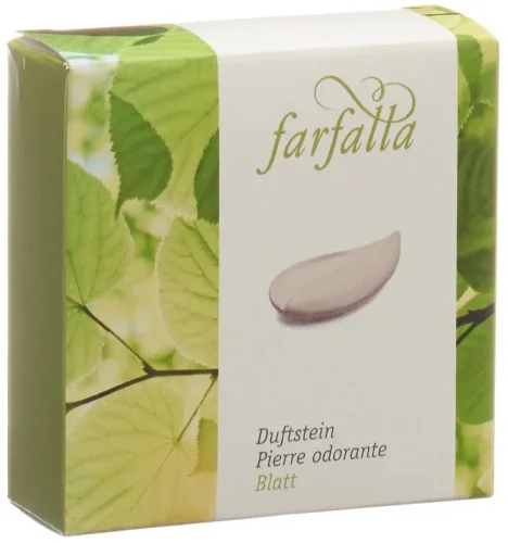 farfalla, FARFALLA Duftstein Blatt Unterseite glasiert