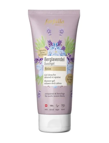 farfalla, farfalla - Berglavendel Relax Duschgel, 200 ml