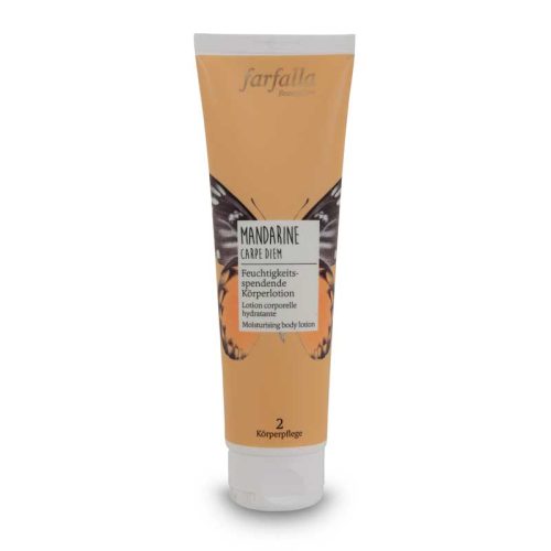 farfalla, farfalla - MandarineCarpeDiem,FeuchtigkeitsspendendeKörperlotion, 150  ml
