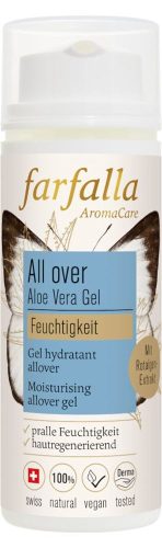 farfalla, farfalla - AloeVera,FeuchtigkeitsspendendesAllover-Gel,Feuchtigkeit, 50 ml