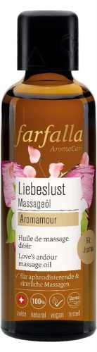farfalla, farfalla - Aromamour,LiebeslustMassageöl, 75 ml